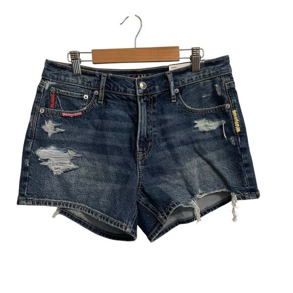 American Eagle Outfitters Pants - American Eagle "Pride" Super High Rise Relaxed Denim Shorts 4/27 NEW